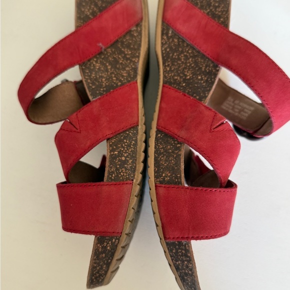Dansko Elegant Red adjustable Buckle Sandals size 9-9.5 - Picture 8 of 12